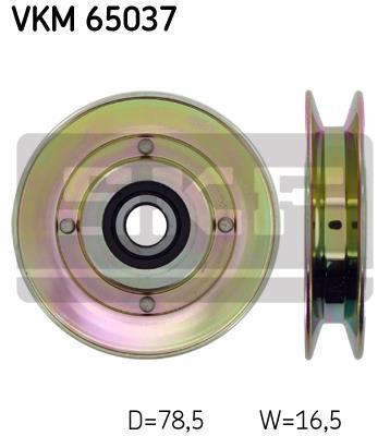 Galet enrouleur de courroie d'accessoire SKF VKM 65037